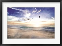 Seascape with Gulls Fine Art Print