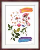 Flowers and the Paint Fine Art Print
