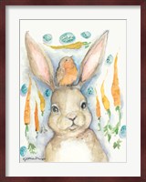 Rabbits and Carrots Oh My Fine Art Print