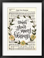 Count Your Many Blessings Fine Art Print
