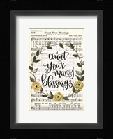 Count Your Many Blessings Fine Art Print