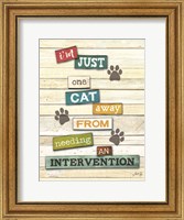 Cat Intervention Fine Art Print