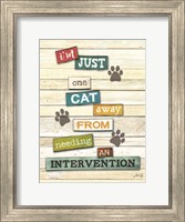 Cat Intervention Fine Art Print