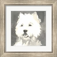 Sepia Modern Dog X Fine Art Print