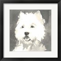 Sepia Modern Dog X Fine Art Print
