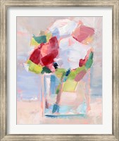 Abstract Flowers in Vase II Fine Art Print