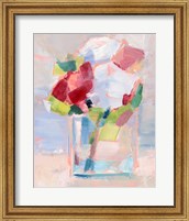 Abstract Flowers in Vase II Fine Art Print