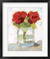 Cut Roses I Framed Print