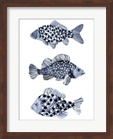 Blue Fish II Fine Art Print