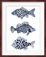 Blue Fish II Fine Art Print