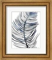 Blue Feathered Palm III Fine Art Print