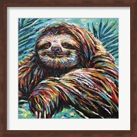 Painted Sloth I Fine Art Print