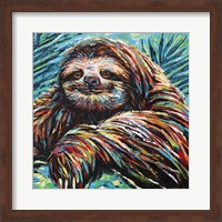 Painted Sloth I Fine Art Print