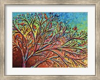 Sunrise Treetop Birds II Fine Art Print