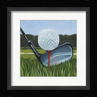 Tee Off II Framed Print