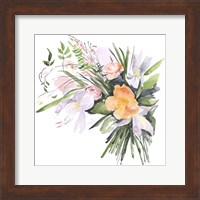 Ferns & Tulips II Fine Art Print