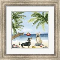 Dogs on Deck I Fine Art Print