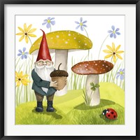 Gnome Neighbors I Fine Art Print