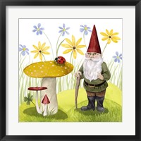 Gnome Neighbors IV Fine Art Print