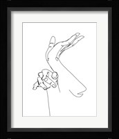 Magic Hands II Framed Print