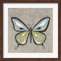 Graphic Spring Butterfly I Fine Art Print