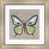 Graphic Spring Butterfly I Fine Art Print
