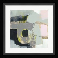 Pastel Strokes I Framed Print
