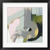 Pastel Strokes II Framed Print