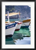 Workboats of Corfu, Greece II Fine Art Print