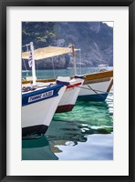 Workboats of Corfu, Greece II Fine Art Print