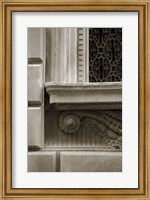 Architecture Detail in Sepia I Fine Art Print