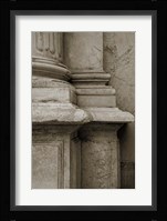 Architecture Detail in Sepia IV Fine Art Print