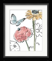Boho Florals III Framed Print