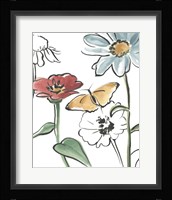 Boho Florals IV Framed Print