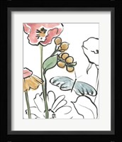 Boho Florals V Framed Print