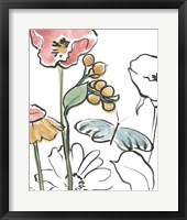Boho Florals V Framed Print