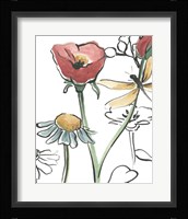 Boho Florals VI Framed Print