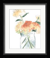 Soft Posy Sketch I Fine Art Print