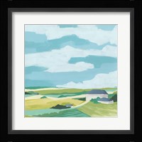 Village Valley II Framed Print
