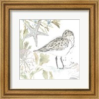 Seaside Sandpipers I Fine Art Print