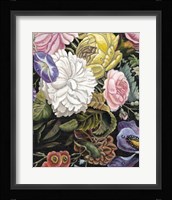 Baroque Grid VII Framed Print