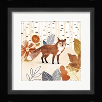 Cozy Autumn Woodland I Framed Print