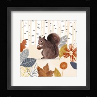 Cozy Autumn Woodland IV Framed Print