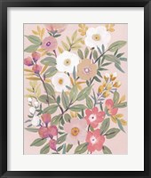 Pretty Pink Floral II Framed Print