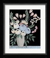 Rosada Floral II Framed Print