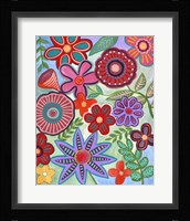 Colorful Flores I Framed Print