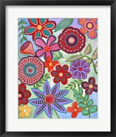 Colorful Flores I Framed Print