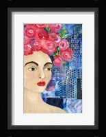 Flowers in her Hair I Fine Art Print