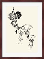 Ink Wash Floral VIII - Fuchsia Fine Art Print