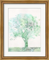 Aquamarine Tree II Fine Art Print